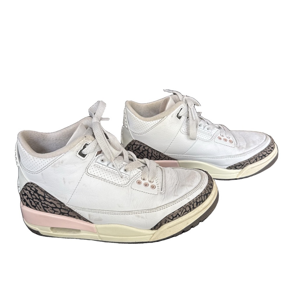Nike Women's Air Jordan 3 "Dark Mocha" Mid-Top Sneakers. Size 6 - Picture 1 of 10